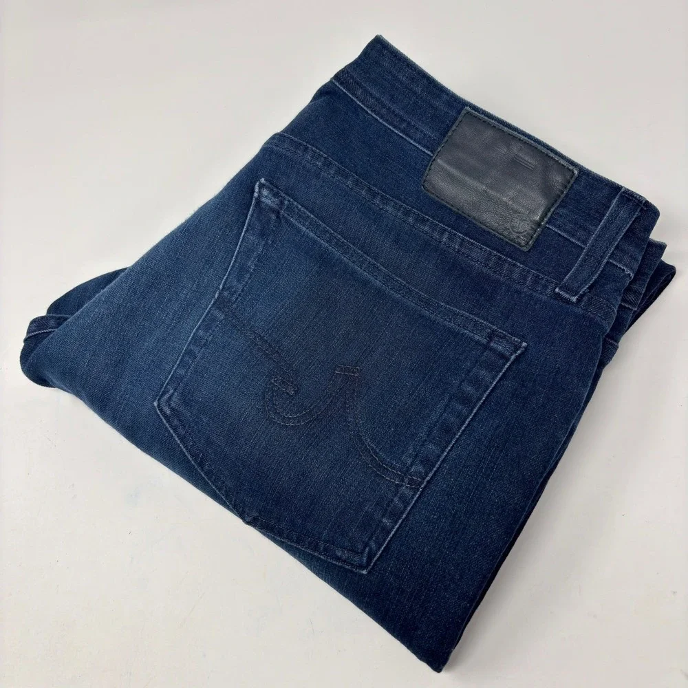AG Adriano Goldschmied Everett Denim 360 Jeans 36x34 (33L) Sequoia Dark Tapered